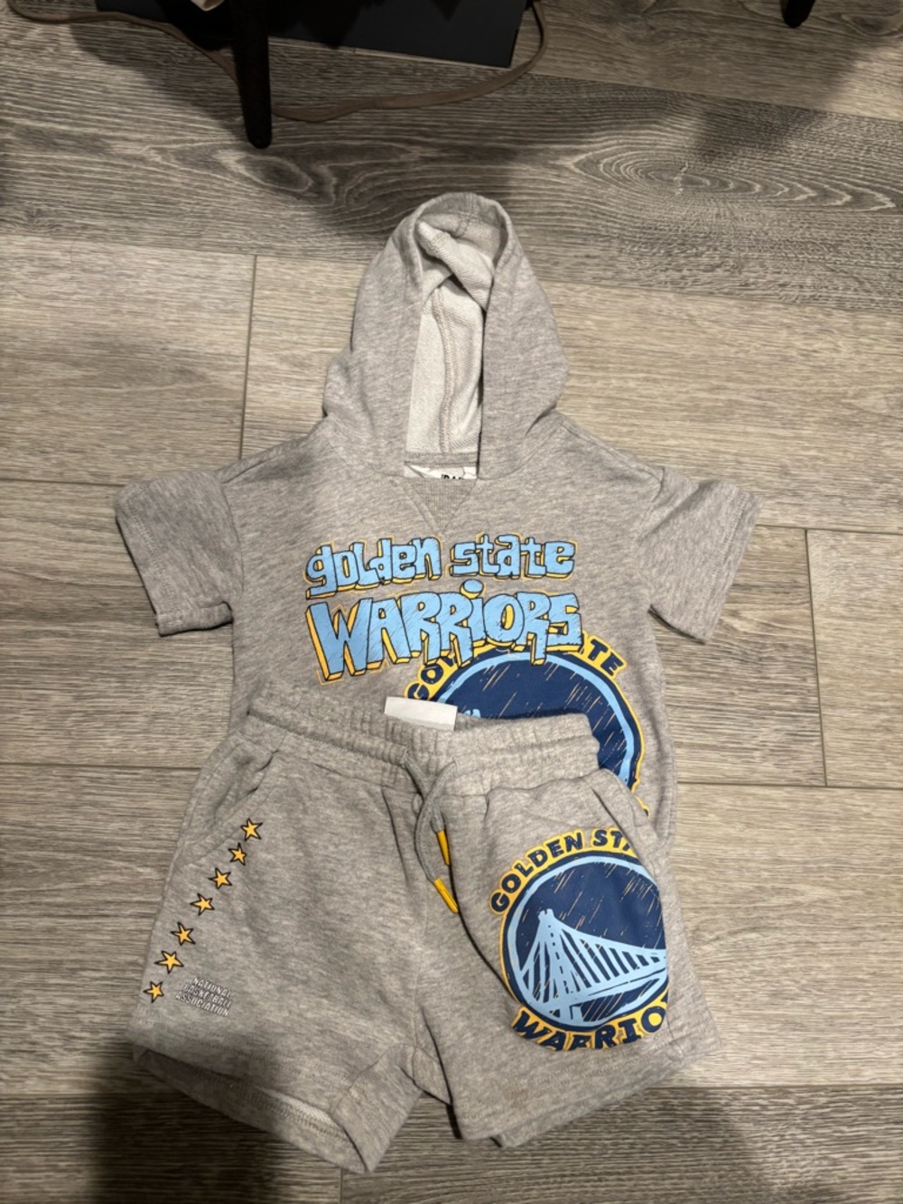 Golden State Warriors matching kid set